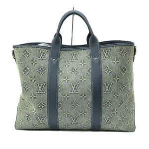 Louis Vuitton Tote Denim Bag Weekend